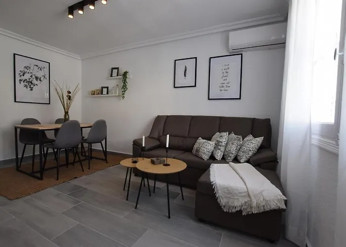 Lägenhet Cozy Townhouse With Terrace Near La Mata *